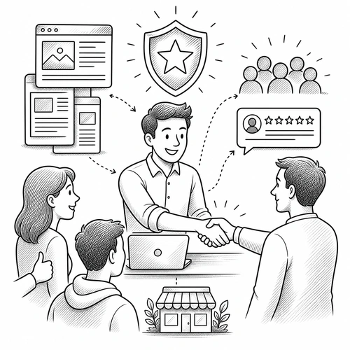 Builds Trust and Authority