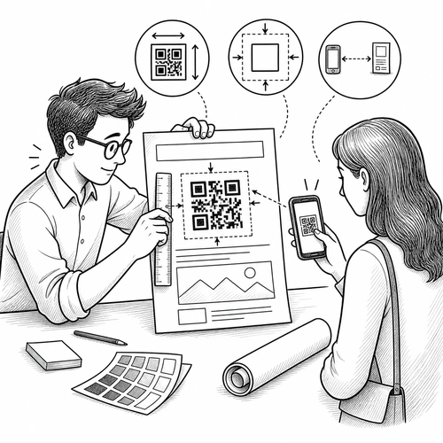 What Is the Minimum QR Code Size for Print?