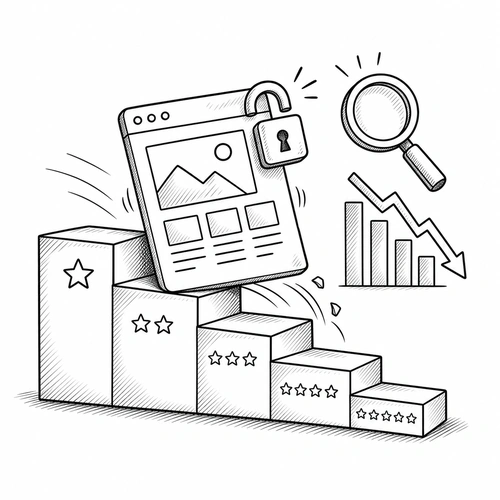 SEO Rankings Drop
