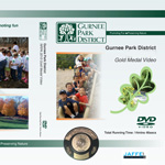Environmental DVD cover with green leaf icon and DVD text