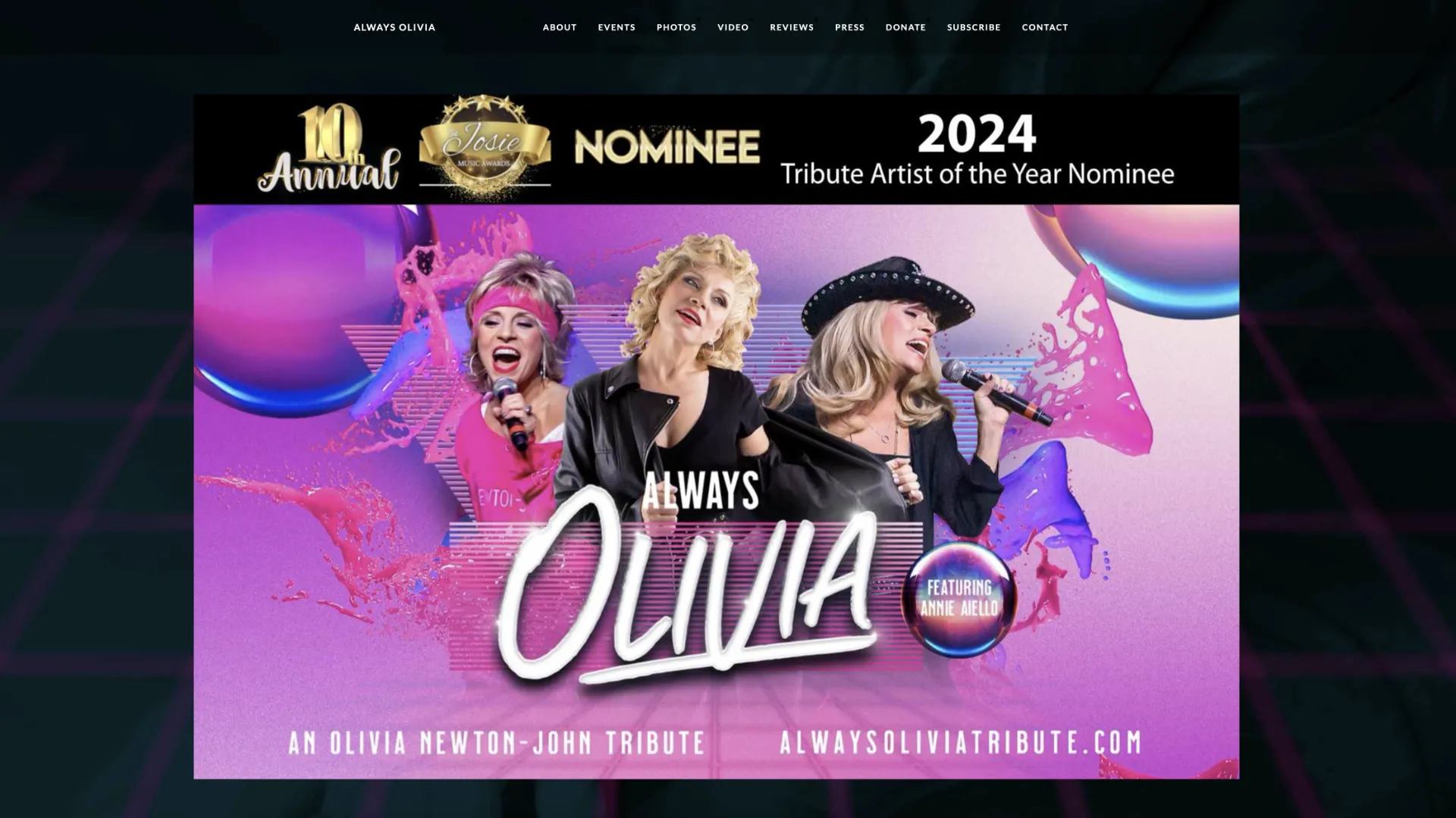 Always Olvia Tribute Website